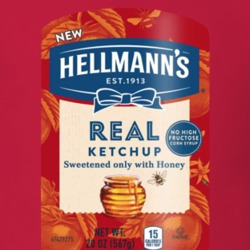 Hellmans Real Ketchup Funny Label T Shirt 34395907