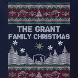 Grant Family Ugly Christmas Sweater T Shirt 34739881