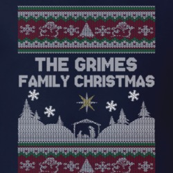 Grimes Family Ugly Christmas Sweater T Shirt 34739900
