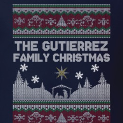 Gutierrez Family Ugly Christmas Sweater T Shirt 34739910
