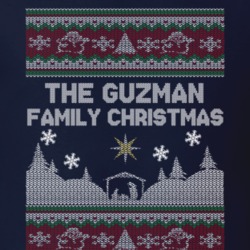 Guzman Family Ugly Christmas Sweater T Shirt 34739913