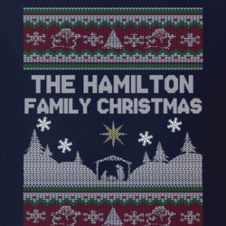 Hamilton Family Ugly Christmas Sweater T Shirt 34739928