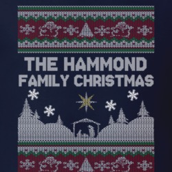 Hammond Family Ugly Christmas Sweater T Shirt 34739930