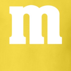 M And Ms Yellow Halloween Costume T Shirt 34857511