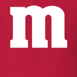 M And Ms Red Halloween Costume T Shirt 34857512