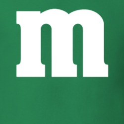 M And Ms Green Halloween Costume T Shirt 34857517