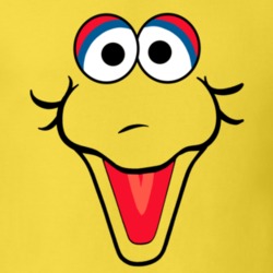 Big Bird Face Halloween Costume T Shirt 34929381