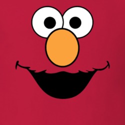 Elmo Face Halloween Costume T Shirt 34929384