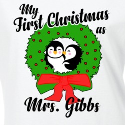 My First Christmas As Mrs Gibbs Cute Christmas T Shirt 35069045