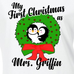 My First Christmas As Mrs Griffin Cute Christmas T Shirt 35069102