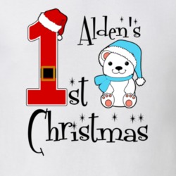 Alden Baby Boy First Christmas Cute Christmas T Shirt 35069968