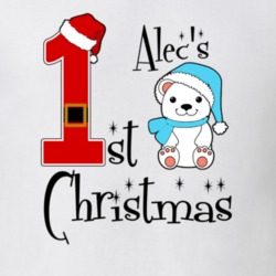 Alec Baby Boy First Christmas Cute Christmas T Shirt 35069970