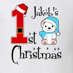 Jakob Baby Boy First Christmas Cute Christmas T Shirt 35070818