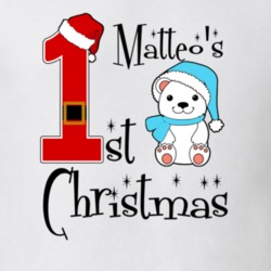 Matteo Baby Boy First Christmas Cute Christmas T Shirt 35071287