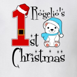 Rogelio Baby Boy First Christmas Cute Christmas T Shirt 35071571