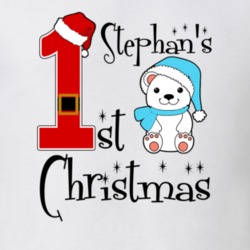 Stephan Baby Boy First Christmas Cute Christmas T Shirt 35071701