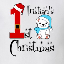 Tristian Baby Boy First Christmas Cute Christmas T Shirt 35071781