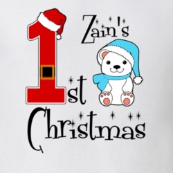 Zain Baby Boy First Christmas Cute Christmas T Shirt 35071895