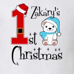 Zakary Baby Boy First Christmas Cute Christmas T Shirt 35071900