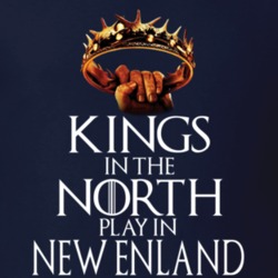 New England Kings In The North Play Here Football Fan T Shirt 35417212