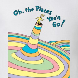 Oh The Places Youll Go Dr Seuss Childrens Book T Shirt 35464859
