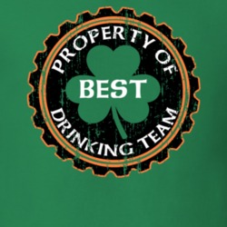 Best Drinking Team Property Of Beer Cap St Patricks T Shirt 35718385
