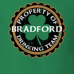 Bradford Drinking Team Property Of Beer Cap St Patricks T Shirt 35718408
