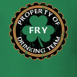 Fry Drinking Team Property Of Beer Cap St Patricks T Shirt 35718613