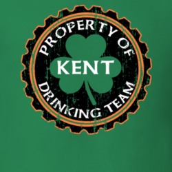Kent Drinking Team Property Of Beer Cap St Patricks T Shirt 35718789