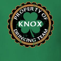 Knox Drinking Team Property Of Beer Cap St Patricks T Shirt 35718802
