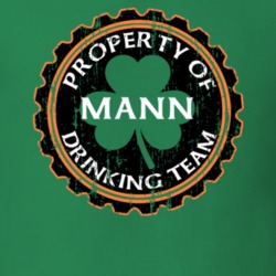 Mann Drinking Team Property Of Beer Cap St Patricks T Shirt 35718856