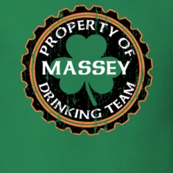 Massey Drinking Team Property Of Beer Cap St Patricks T Shirt 35718865
