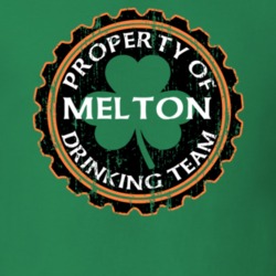 Melton Drinking Team Property Of Beer Cap St Patricks T Shirt 35718910