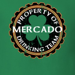 Mercado Drinking Team Property Of Beer Cap St Patricks T Shirt 35718913