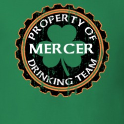 Mercer Drinking Team Property Of Beer Cap St Patricks T Shirt 35718914