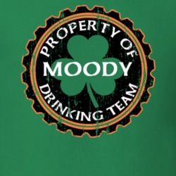 Moody Drinking Team Property Of Beer Cap St Patricks T Shirt 35718931