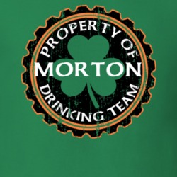 Morton Drinking Team Property Of Beer Cap St Patricks T Shirt 35718945
