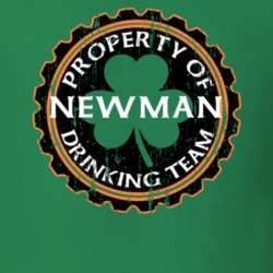 Newman Drinking Team Property Of Beer Cap St Patricks T Shirt 35718984