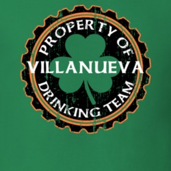 Villanueva Drinking Team Property Of Beer Cap St Patricks T Shirt 35720106
