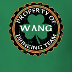 Wang Drinking Team Property Of Beer Cap St Patricks T Shirt 35720157
