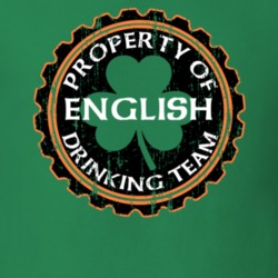 English Drinking Team Property Of Beer Cap St Patricks T Shirt 35720360