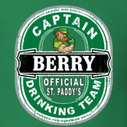 Berry Captain Official Drinking Team St Patricks T Shirt 35724443