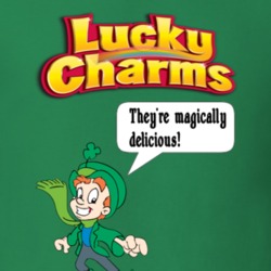 Lucky Charms Leprechaun They're Magically Delicious Popular Cereal T Shirt 35878829
