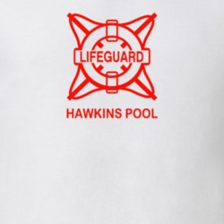 Life Guard Hawkins Pool Stranger Things Television Show Fan T Shirt 36183542