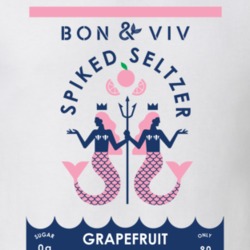Bon And Viv Spiked Seltzer Grapefruit Group Halloween Costume T Shirt 36454162