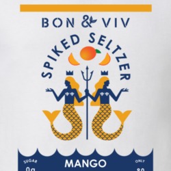 Bon And Viv Spiked Seltzer Mango Group Halloween Costume T Shirt 36454163
