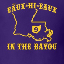 Eaux-Hi-Eaux In The Bayou Joe Burrow College Football Player Fan T Shirt 37161844