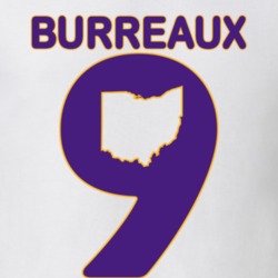 Burreaux 9 College Louisiana Football Quarterback Fan T Shirt 37165555