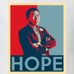 Andrew Yang Hope Poster Supporter T Shirt 37180121