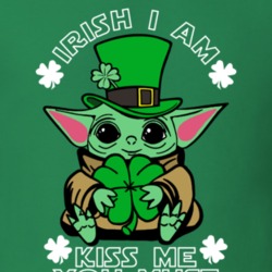 Irish I Am Kiss Me You Must The Child Cute St Patricks Day T Shirt 37450768